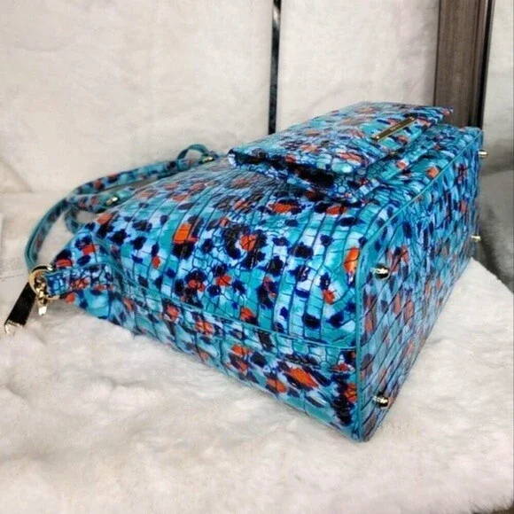 NWT BRAHMIN 2 PCS SET DESIGNER COLLECTABLE SATCHEL / SHOULDER BAG WALLET - Picture 9 of 14